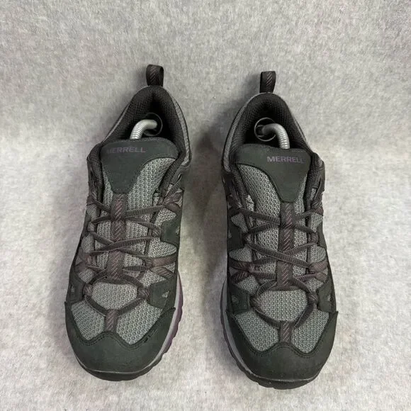Merrell Womens Shoes Size 7 Siren Edge 3 Grey Purple Outdoors Hiking Sneakers - Picture 3 of 9